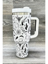 Load image into Gallery viewer, Western Stainless Steel Tumbler White