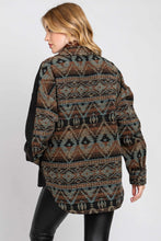 Load image into Gallery viewer, Aztec Contrast Jacket