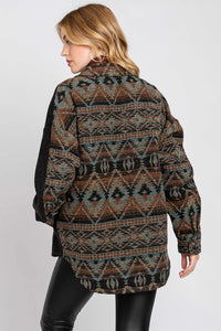 Aztec Contrast Jacket