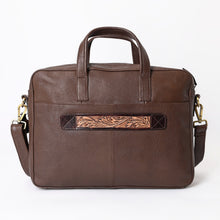 Load image into Gallery viewer, Montana West Genuine Oil Calf Leather Messenger Bag/ Laptop Briefcase