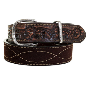 Brown Rough Out Belt