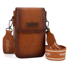 Load image into Gallery viewer, Wrangler Crossbody Cell Phone Purse With Back Card Slots