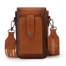 Load image into Gallery viewer, Wrangler Crossbody Cell Phone Purse With Back Card Slots