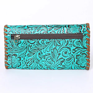 Floral Turquoise Wallet