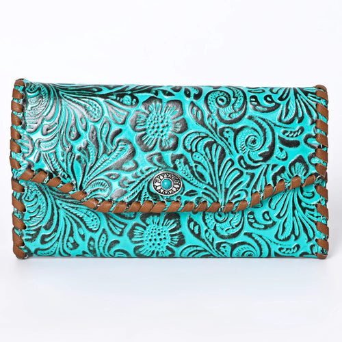 Floral Turquoise Wallet