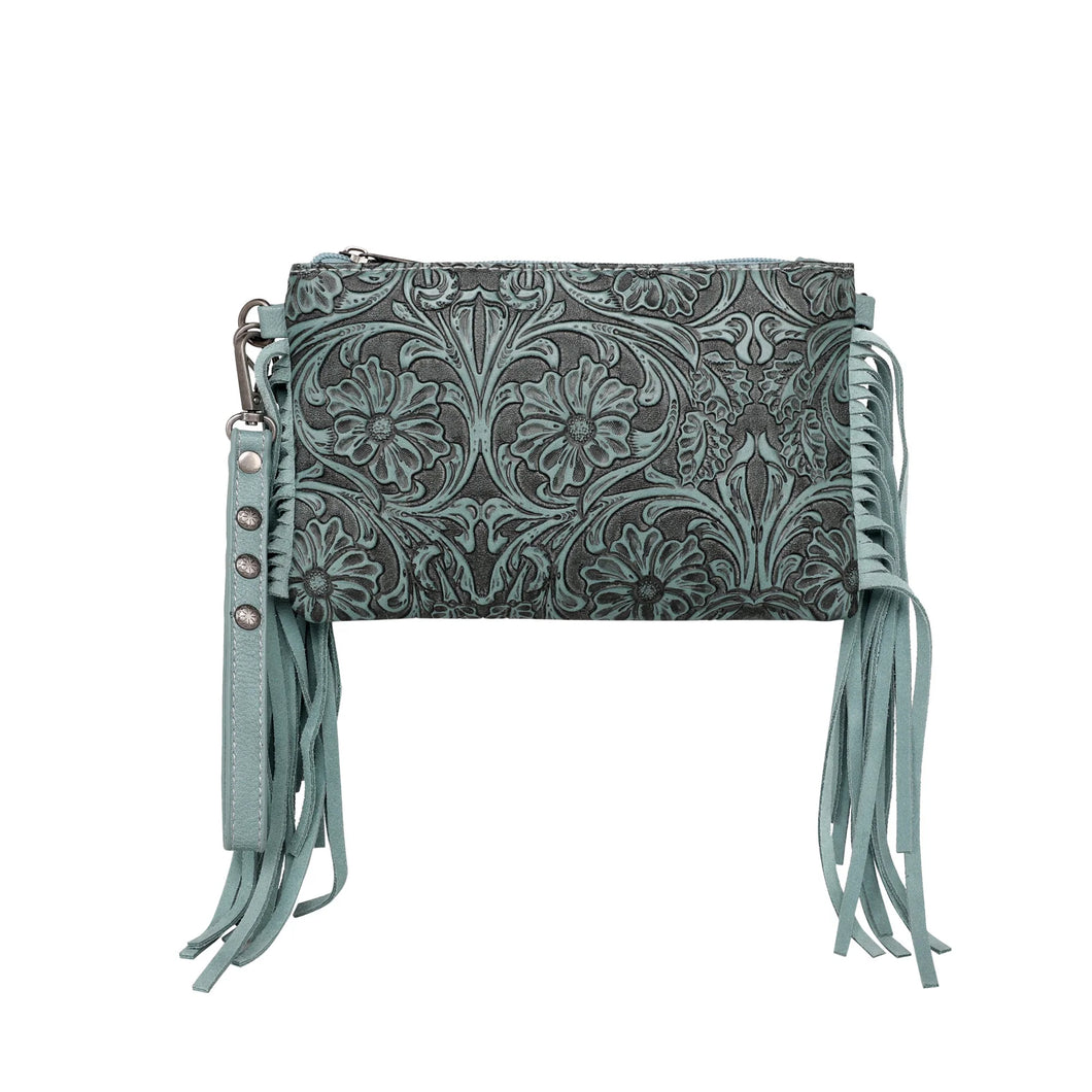 Montana West Tooled Collection Clutch/Crossbody