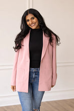 Load image into Gallery viewer, Pink Boyfriend Blazer