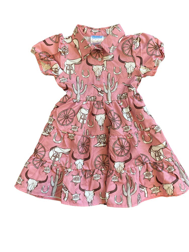 Pink Sheriff Flow Dress