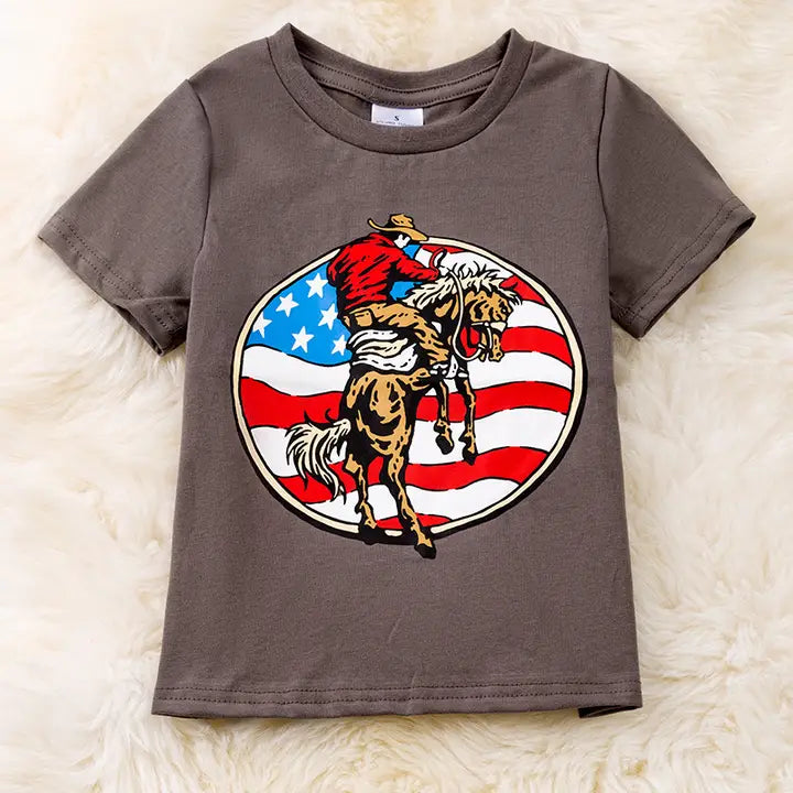 Patriotic Horse Rider Shirt