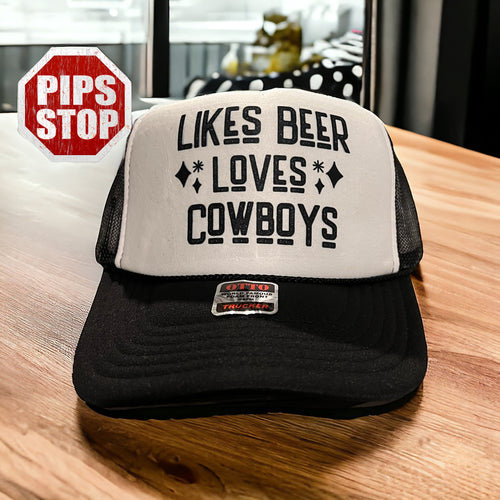 Likes Beer Loves Cowboys