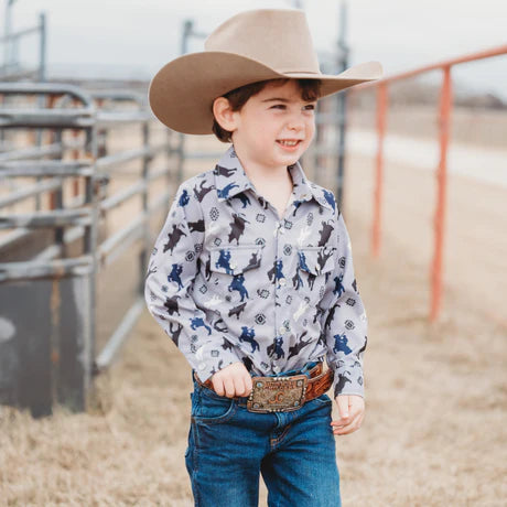 Roughstock Long Sleeve Pearl Snap Shirt