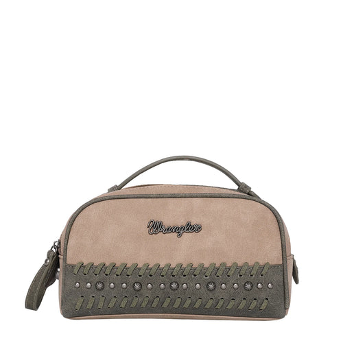 Wrangler Whipstitch and Studs Carry Western Handbag