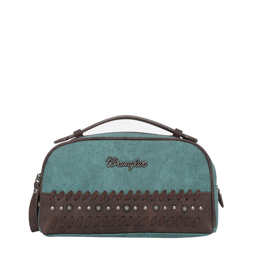 Wrangler Whipstitch and Studs Carry Western Handbag