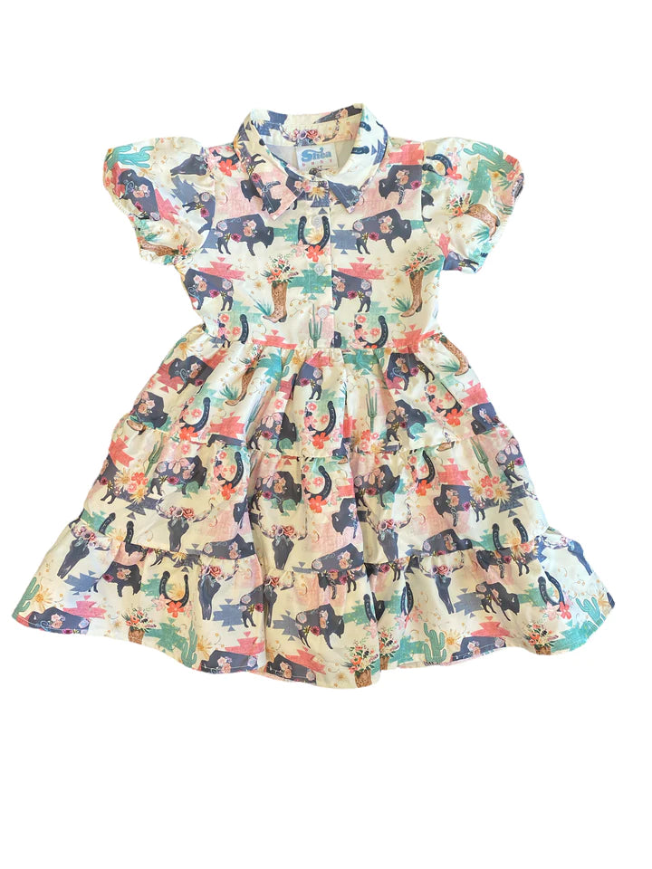 Wild Buffalo Flow Dress