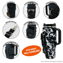 Load image into Gallery viewer, Stanley Tumbler Cross Body Bag Cow Hide