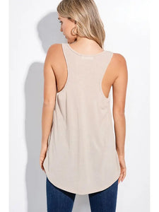 Cactus Taupe Tank