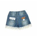 Load image into Gallery viewer, Denim Lace Shorts